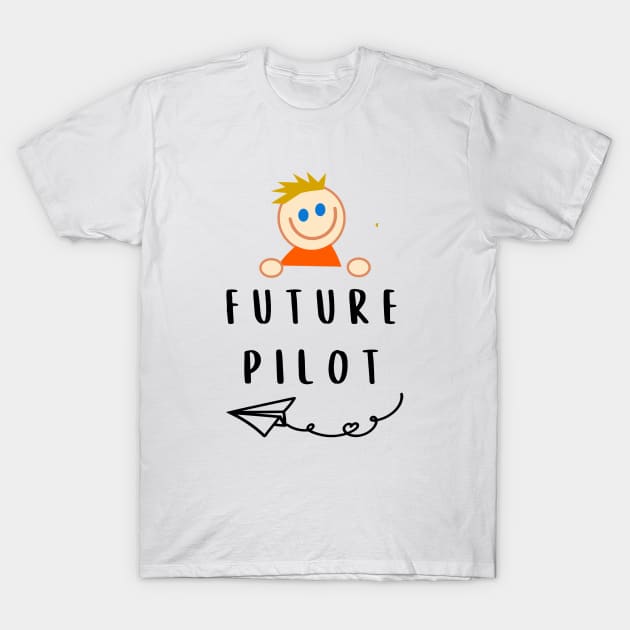 Future Pilot Boy T-Shirt by Aviation Goodies